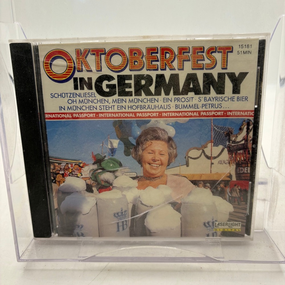 Oktoberfest in Germany CD LaserLight Digital 15181 Bavarian Brass Folk Music
